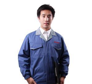 廠家直銷(xiāo)訂做工裝江西南昌服裝廠勞保服裝春秋長(zhǎng)袖工作服套裝